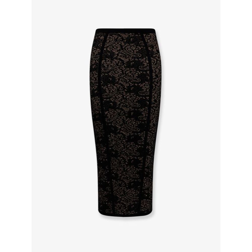 Elisabetta Franchi Women Embroidered Knitted Skirt